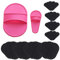 Exfoliating Hair Removal Pads x40 – x2 Buffer Pad Holders – x40 Buffer Pads - Smooth Skin on Legs Arm Face Top Lip - Unwanted Hair Removal Depilation Pads – by TRIXES