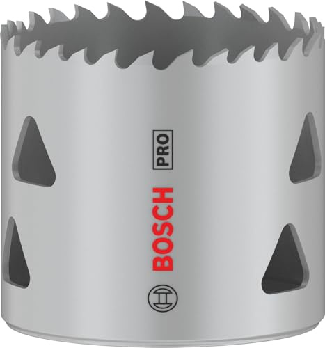 Bosch 1x Sierra de corona PRO Multi Material (para Madera blanda, Cartón-yeso, Ø 54 mm, Professional Accesorios Taladro)