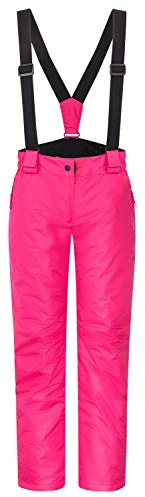 icefeld Damen Winterhose/Thermohose/Schneehose PFC frei pink in XL