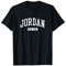 Jordan New York NY, design vintage per sport atletici Maglietta