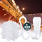 Namalu 200 Pcs Gutter Clips for Hanging Outdoor Lights Christmas Light Clips Plastic Gutter Outdoor Hooks Weatherproof Hanging String Lamp Holder Mount to Shingles for Camping Tree Decor (White)
