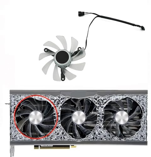 HFFOZMD TH9215B2H-PFC01 RTX3080 RTX3090 ersetzen Grafikkarte Fan Für Palit für RTX 3090 3080 3070 Ti 3070Ti für GameRock Kühlung Grafiken Fan(A-Fan)
