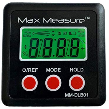 INCLINOMETER Digital Protractor Angle Bevel Level Box Gauge 360° Waterproof IP54 Backlight