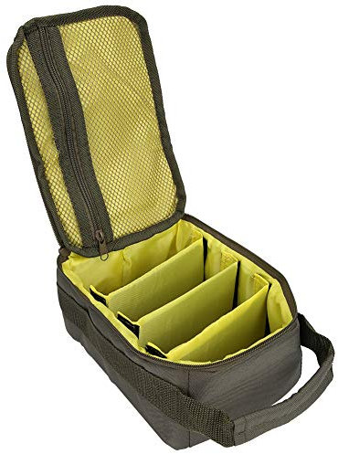 Nicoone Waterproof Fishing Tackle Storage Bag, PortableFishing Reel Line Bags Waterproof Fishing Gear Case Fishing Tackle Storage Organizer Carry Bags