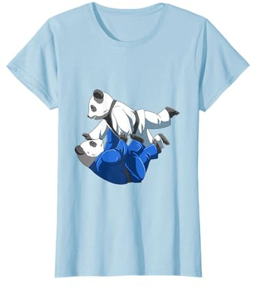 Funny Jiu Jitsu Panda Judo Grappling T-Shirt