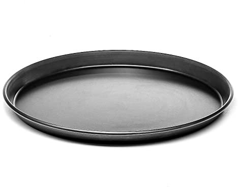 Forgast New Rund Pizzablech | Ø32cm | Backblech | Rundbleche | Pizzaform | Pizzapfanne aus Blaublech, Bluesteel-Stahl, FG02632