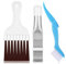 Air Conditioning Slats Comb, Air Conditioning Comb, Condenser Cleaning Comb, Air Conditioning Condenser Fin Comb, Metal Fin Evaporator Cooler Repair Tool, Fin Cleaning Brush, Air Conditioning (3)