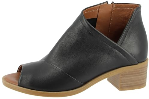 Andrea Conti Damen Sandalette Sandale mit Absatz, schwarz, 37 EU