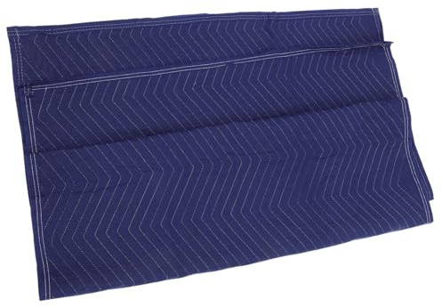 SHINEOFI Mantas Textiles para Mudanzas Acolchadas Mantas Protectoras para Muebles Sin Tejido Acolchadas Antirrayaduras Tamaño Amplio Azul y Embalaje Uso Mudanzas 1 Unidad