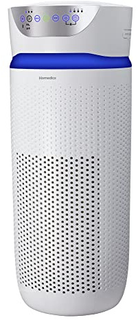 Homedics 5-in-1 UV-C Air Purifier - 360-Degree HEPA Filter for 1,593 Sq Ft