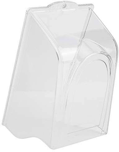 Plastic Doorbell Rain Cover, Transparent Plastic Doorbell Water Shield Waterproof Protector for Door Access Control Keypad Controller Rainproof Cover Sell Protector