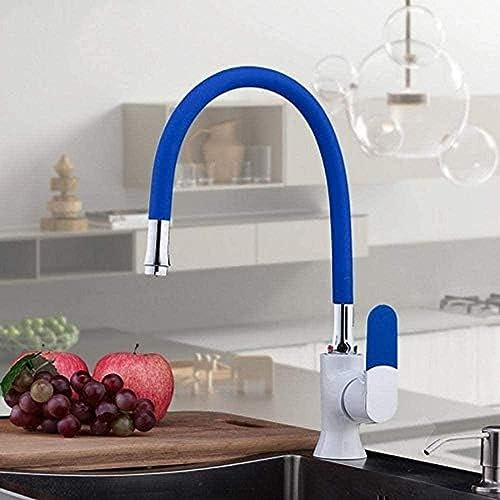Grifo Grifo de Cocina Gel de sílice Manguera Aerosol Laca latón Moderno Fregadero de Cocina Grifo Mezclador grifos de Agua Mezclador