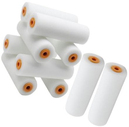 DIYEAH 10piezas Rodillos De Pintura Pequeños Para Marco De Rodillo Recambios Prácticos y Eficientes Para Pintar Paredes y Decoración Doméstica