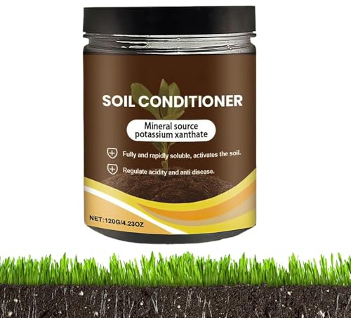 Generico Attivatore Del Terreno Per Piante | Nutrimento Coltura 120g - Fertilizzante Liquido Attivatore del Suolo,per Giardinieri Domestici, Paesaggisti, Giardino, Prato, Serra, Balcone, Fattoria