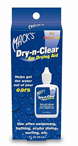 Mack's Dry N Clear Ear Drying Aid – hjälper till att minska discomfort från vatten i örat