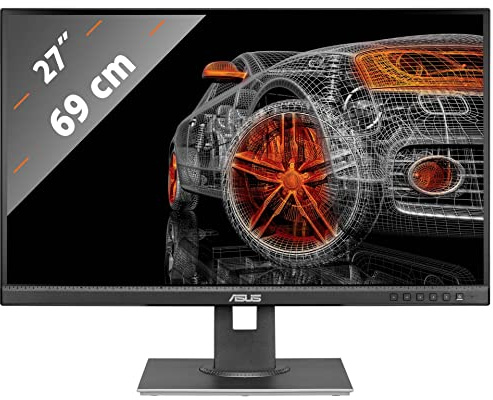 ASUS ProArt Display PA278QV Professional Monitor - 27-inch, IPS, WQHD (2560 x 1440), 100% sRGB, 100% Rec. 709, Color Accuracy ΔE < 2, Calman Verified, ProArt Preset, ProArt Palette, Ergonomic Stand