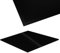 iomangio® Glasplatte Eckig 80 x 80 cm | Schwarze Tischplatte aus gehärtetem ESG-Sicherheitsglas | 6 mm dick – Ideal für DIY-Projekte, Glastische und als Kamin Glasplatte