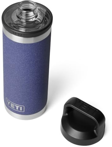 YETI Rambler Bottle Chug, Vacuum Insulated Stainless Steel Bottle with Chug Cap, Moon Dust, 18 oz (532 ml)