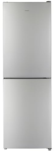 Teknix 60cm Freestanding Fridge Freezer - 310L Capacity - Frost Free - Digital Controls - Silver, H186.0 x W59.5 x D59.0 (cm) - FF1860S/E