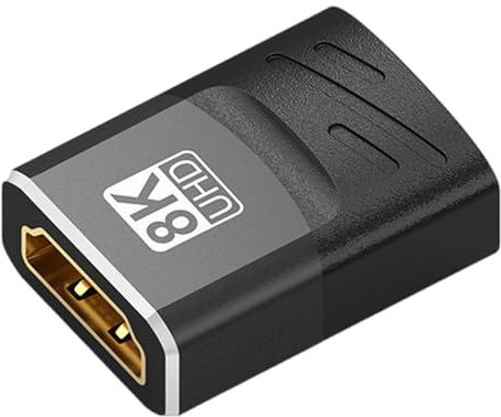 Zeiwohndc Convertidor compatible con HDTV 8K60hz de señales digitales para múltiples dispositivos, reducción de ruido de transmisión a interruptores