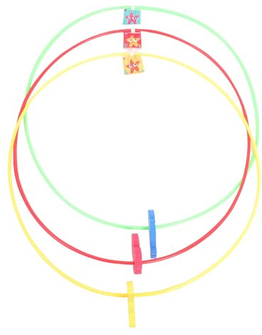 POPETPOP Set da 3 Anelli da Immersione 80 CM per 4-8 Anni Giocattoli Estivi da Piscina per Allenamento Subacqueo e Giochi Acquatici Divertenti