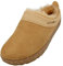 HAFLINGER Lammfellclog Snowbird Filzpantoffel Hausschuh Beige (Beigemeliert Öko 46), Gr 44