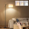 FIMEI Bogen-Stehlampe fürs Wohnzimmer, 187.4cm, dimmbare LED, stufenlos einstellbare Farbtemperatur, hohe Stehleuchte mit Trommelschirm, Fernbedienung, 9W LED-Birne, ideal für Lesen, Schlafzimmer