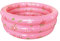 Aufblasbares Schwimmbecken 90cm Kinder Aufblasbares Planschbecken Baby Aufstellpool Aufblasbarem Rund Schwimmbecken Aufblasbare Badewanne Dusche für Outdoor Home Balkon Sommerwasserparty (Rosa)