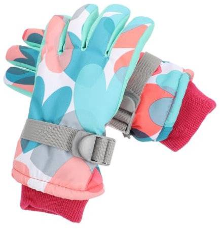 COLLBATH Warme wasserdichte Winterhandschuhe Für Junge Mädchen Skihandschuhe Aus Hochwertigem Material Geeignet Für Outdoor-aktivitäten Winddicht Und Isoliert