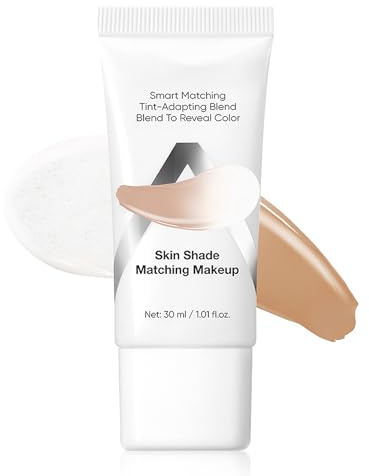Color Changing Foundation SPF 15, färgskiftande tonad dagkräm, fukt och vattentät CC kräm, andningsaktiv och lätt concealer, hållbar tinad återfuktare, jämn hudton