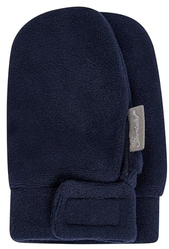 Sterntaler Fäustling mit Daumen, wasserabweisend, mit elastischem Bündchen und Klettverschluss, gefüttert - unisex Accessoires für Babys & Kleinkinder - marine, Gr. 2