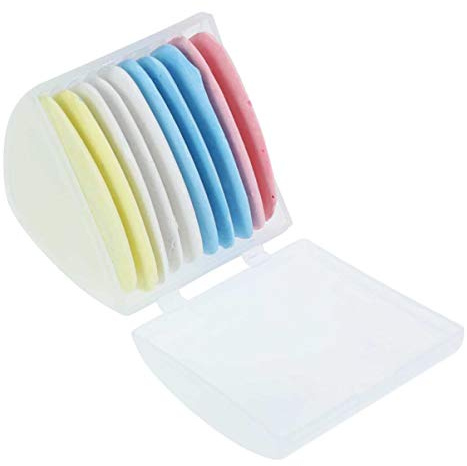 SUPVOX 10 piezas sastres tiza triángulo tizas marcador de tela tiza para confeccionar costura acolchado nociones de artesanía accesorios de marcado de tela