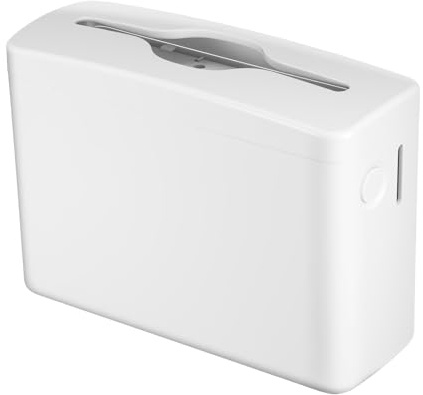 Countertop Paper Towel Dispenser for Multifold Z-Fold Trifold Hand Towels Plastic Tissue Box Napkin Dispenser for Bathroom Home Kitchen Toilet Office Restaurant(White)