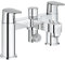 GROHE 25129000 | Eurosmart Cosmopolitan Two-Handled Bath & Shower Mixer