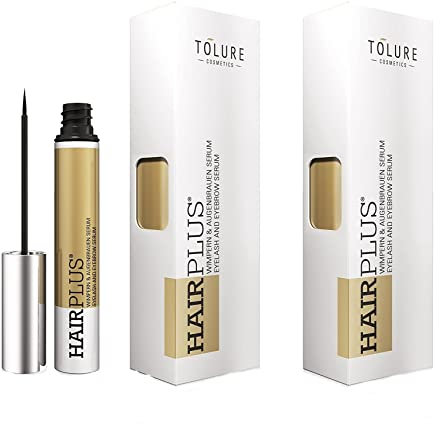 2x Tolure Hairplus Wimpernserum 3ml