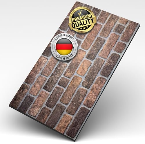 AS Country Stone® Wandverkleidung Steinoptik | 100x50x2 cm | 3D Effekt Wandpaneele Steinoptik für Küche und Wohnzimmer | Innen- und Außenbereich - 3D Wandpaneele - Akustikpaneele