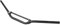 Motocross Handlebar Black Universal 6061 T6 Aluminium Shot Peen Braced Bar 22.2mm Clamp Section