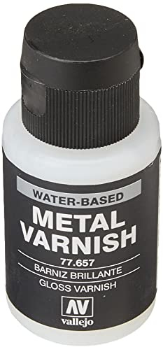 Acrylicos Vallejo 32ml Metallfarbe Gloss Metal Varnish