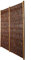 Weidenzaun London New mit 180 x 180cm - Sichtschutzelement Sichtschutzzaun aus Weideruten mit Rahmen 1,8m x 1,8m