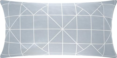 Erwin Müller Kissenbezug Mako-Satin grau Größe 40x80 cm