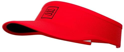COMPRESSPORT - Visera - Protección solar anti-UV - Evacuación y secado rápido del sudor - Triatlón, Trail, running - Talla única