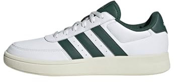 adidas Herren Breaknet 2.0 Shoes Schuhe, FTWR White/Collegiate Green/Silver Green, 43 1/3 EU