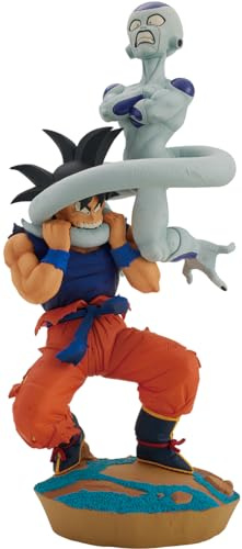 Ichibansho Bandai Spirits, Action figure da collezione di Dragon Ball Z, motivo Goku vs Freezer (Dragon History)