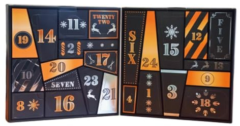 Douglas Herren Adventskalender 2024 mit Beauty Produkten, Männer Weihnachtskalender Warenwert 140€, Kosmetik für Jungs & Mann, 24 Frauen Pflege, Kalender Advent inkl. Derma Creme