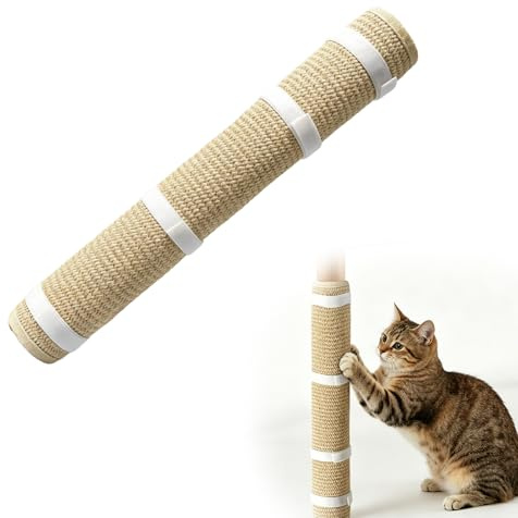 Rascador Gatos Sofa, Alfombra Rascador para Gatos, Protector Sofá Gatos de Sisal Autoadhesivo Fácil Instalación Protege Las Patas de la Mesa de los Arañazos Ideal para Dueños de Gatos