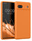 kwmobile Case Compatible with Google Pixel 6a Case - TPU Silicone Phone Cover with Soft Finish - Fruity Orange