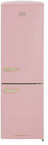 CDA 60/40 Frost Free Fridge Freezer - Tea Rose - D Rated