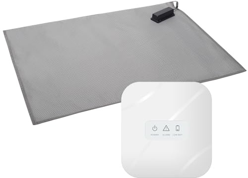briidea Wireless Floor Alarm Mats for Remote Monitoring of Elderly, Sleepwalkers, Helping You Care for Your Loved Ones, Ensuring You Have Restful Nights, Floor mat Size 21 x 29