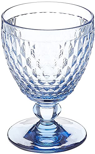 Villeroy & Boch Boston Wine Goblet Set of 4 by - Blue