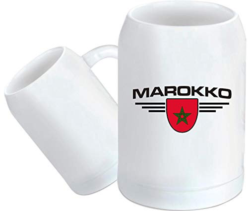 Shirtstown Chope à bière, Maroc, armoiries, pays, bière, verre, mesure, logo, football, club, sport.